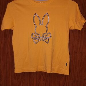 Orange Psycho Bunny T Shirt Kids Size S